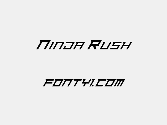 Ninja Rush