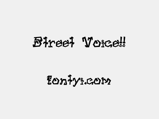 Street Voice!!