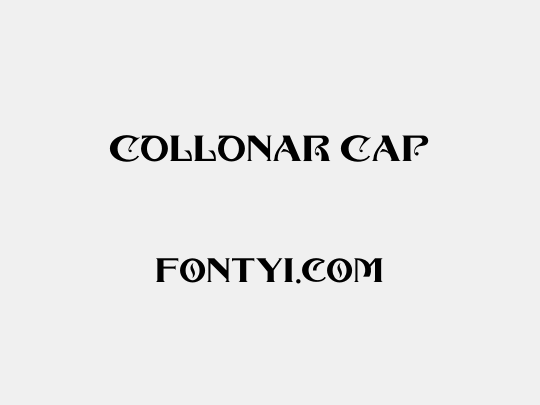 COLLONAR CAP