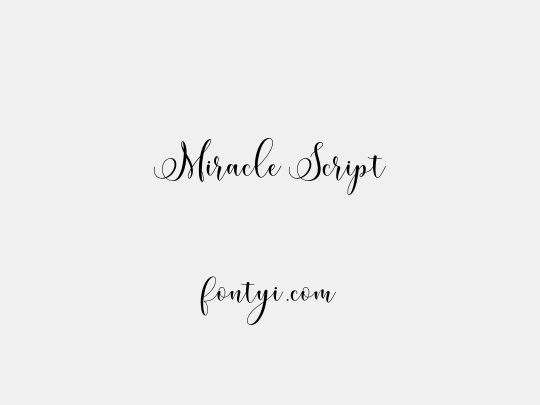 Miracle Script