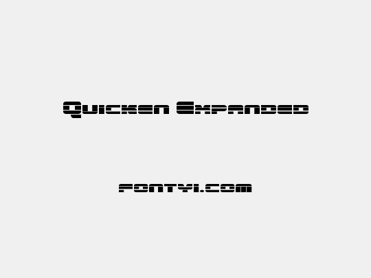 Quicken Expanded