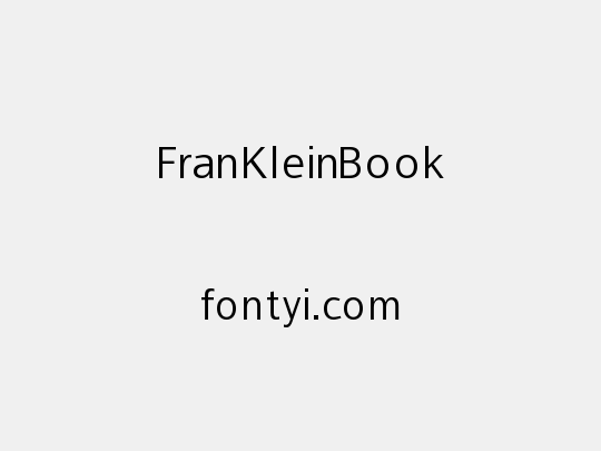 FranKleinBook