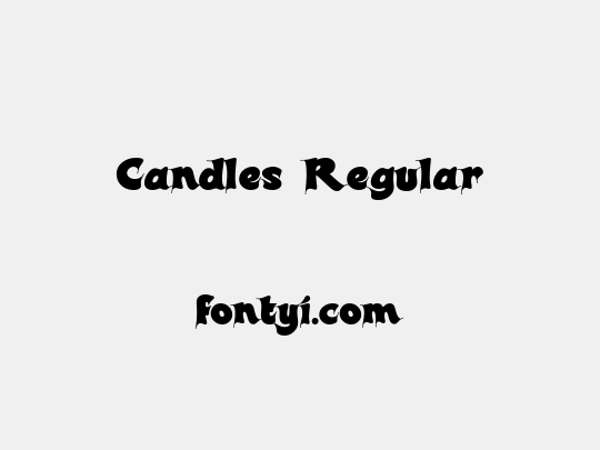 Candles Regular