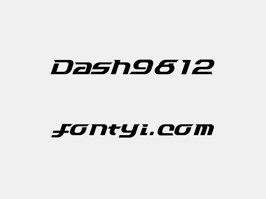 Dash9812