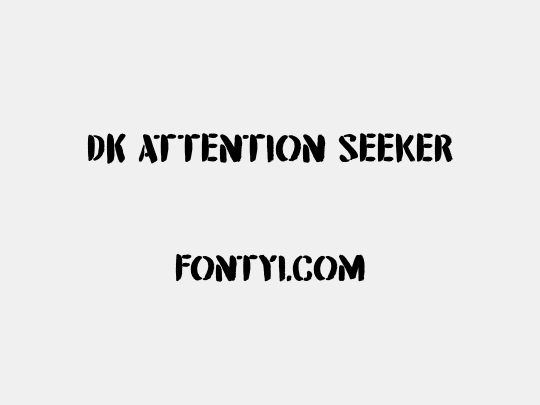DK Attention Seeker