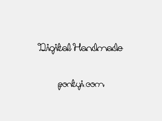 Digital Handmade