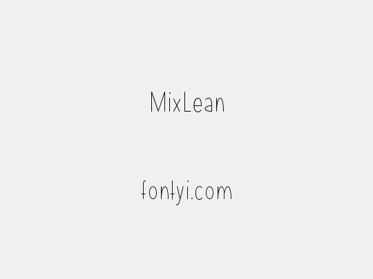 MixLean