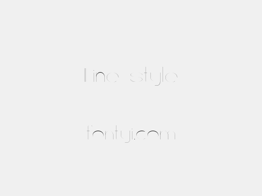 Line style
