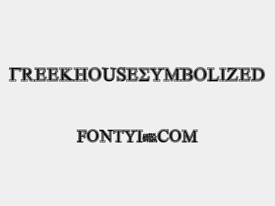 GreekHouseSymbolized
