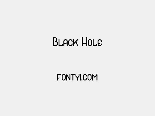 Black Hole