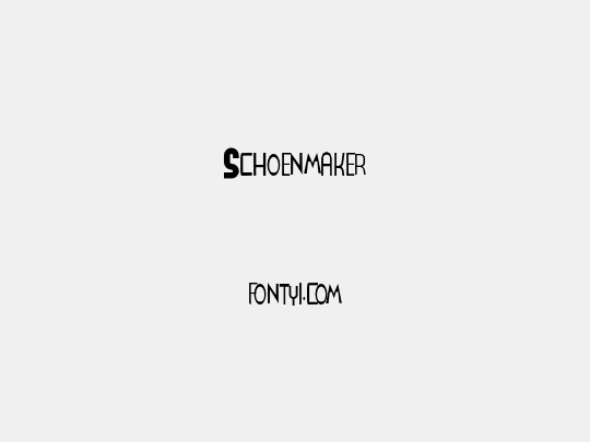 Schoenmaker