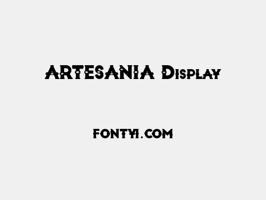 ARTESANIA Display
