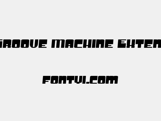 SF Groove Machine Extended