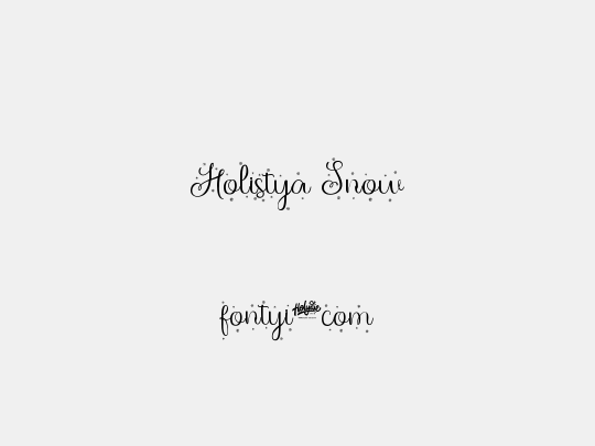 Holistya Snow