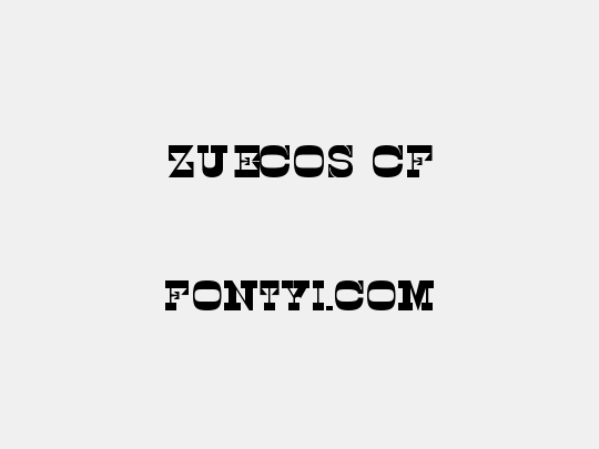 Zuecos CF