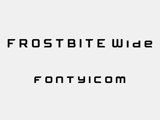 FROSTBITE Wide