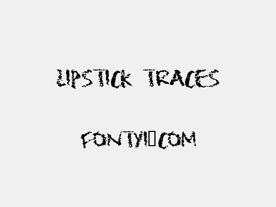 Lipstick Traces