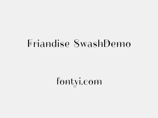 Friandise SwashDemo