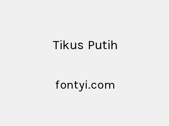 Tikus Putih