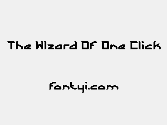 The WIzard Of One Click