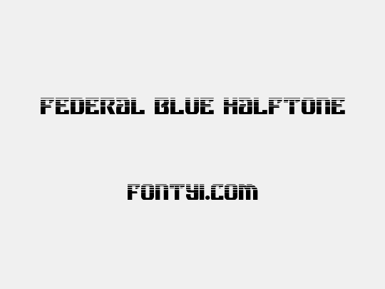 Federal Blue Halftone