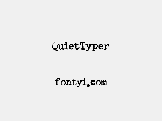 QuietTyper