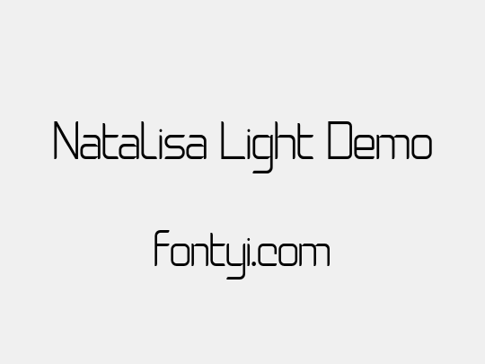 Natalisa Light Demo