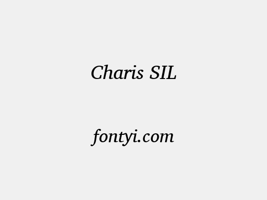 Charis SIL