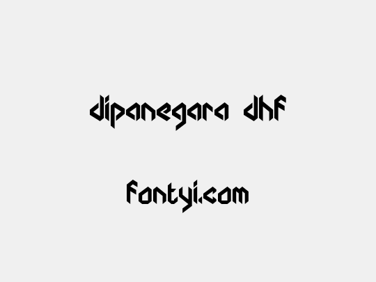 dipanegara dhf