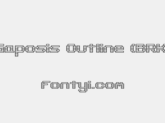 Gaposis Outline (BRK)
