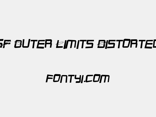 SF Outer Limits Distorted