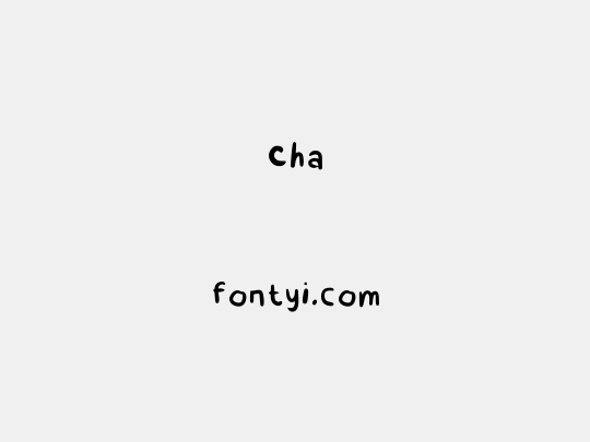 Cha