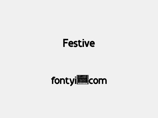 Festive