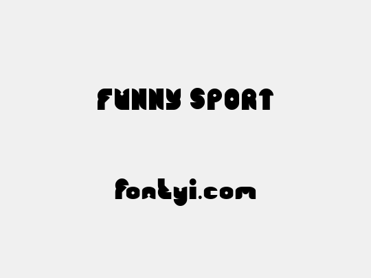 FUNNY SPORT