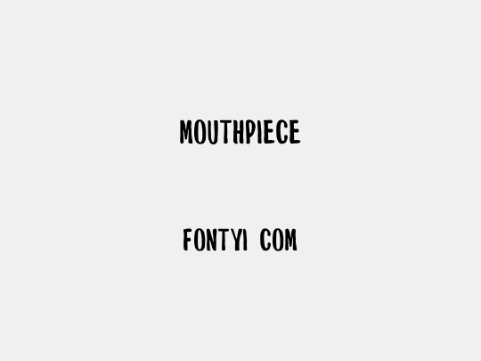 Mouthpiece