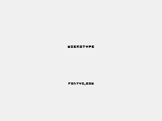 Microtype