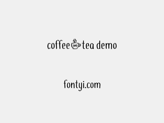 coffee+tea demo