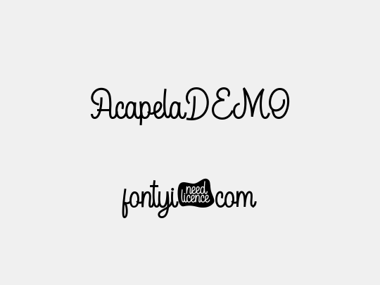 AcapelaDEMO