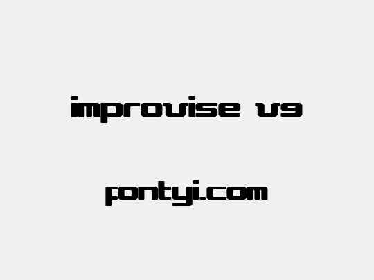 improvise v9