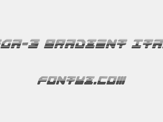 Omega-3 Gradient Italic