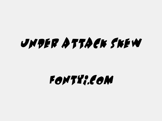 Under attack skew