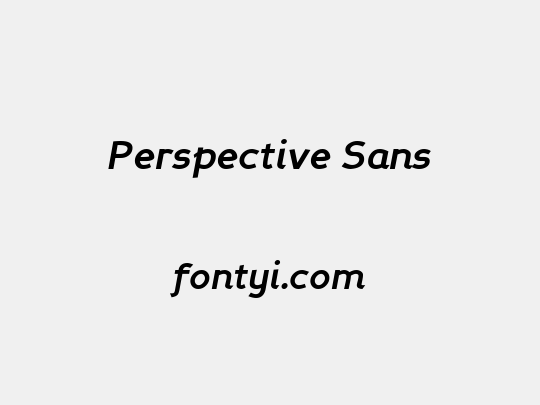Perspective Sans