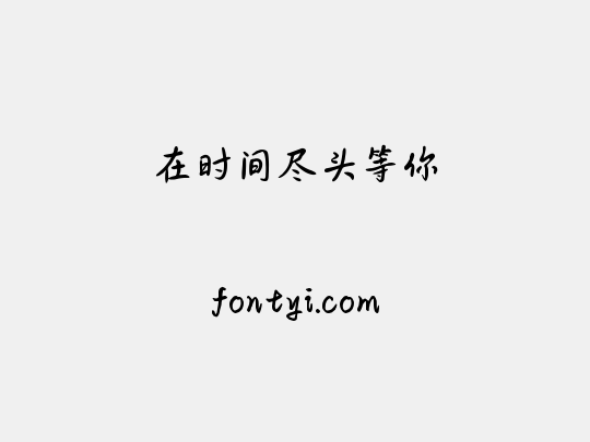 在时间尽头等你