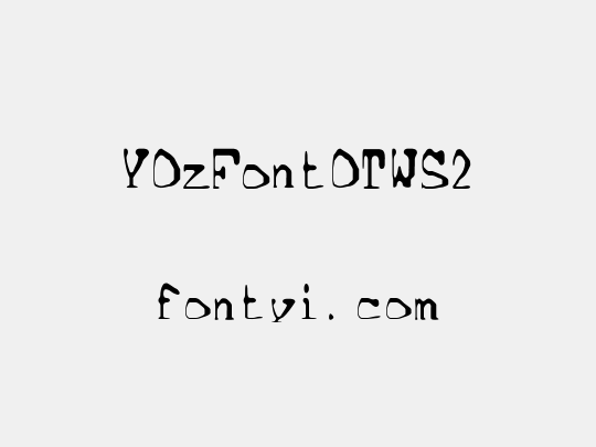 YOzFontOTWS2