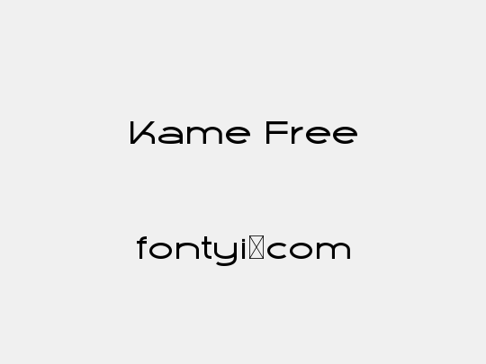 Kame Free