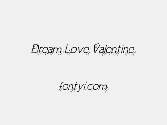 Dream Love Valentine