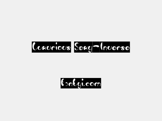 Luxurious Sexy-Inverse