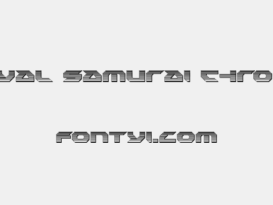 Royal Samurai Chrome