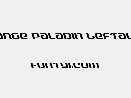 Range Paladin Leftalic