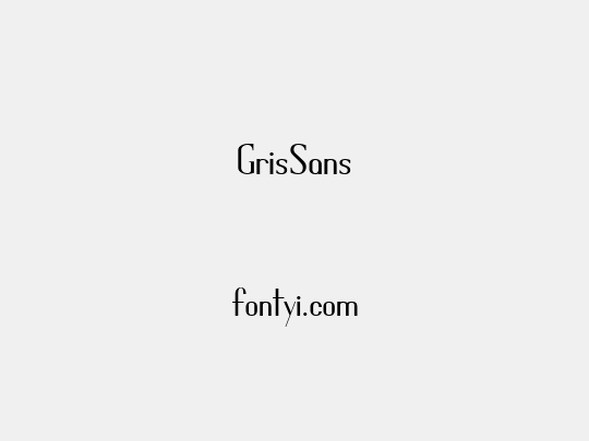 GrisSans